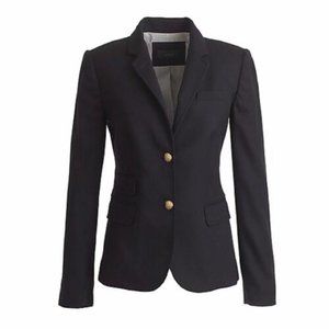 J. Crew SCHOOLBOY Navy Wool Blazer